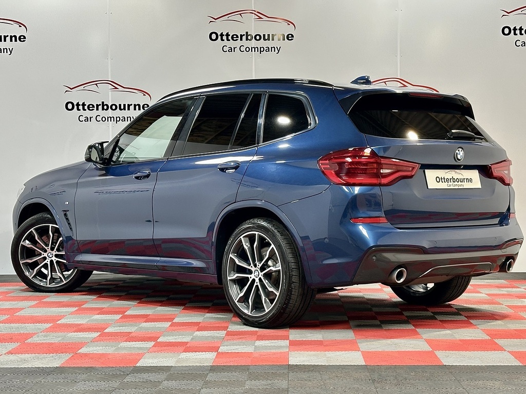 BMW X3 20D M Sport Blue #3