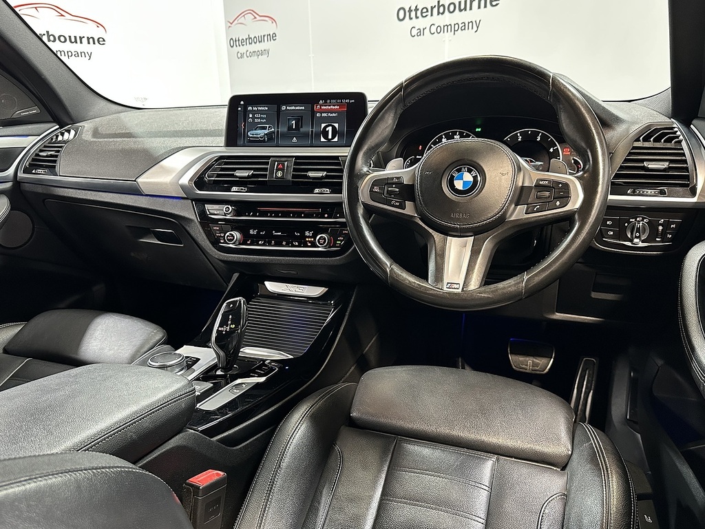 BMW X3 20D M Sport Blue #4