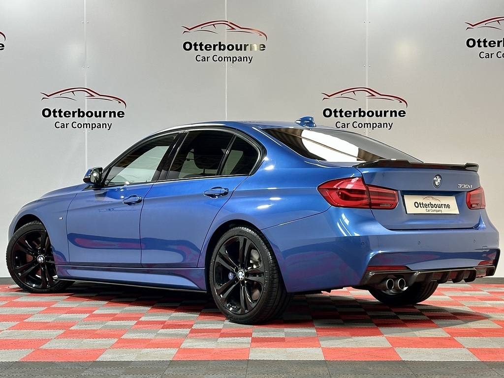 BMW 3 Series 330D M Sport Blue #3