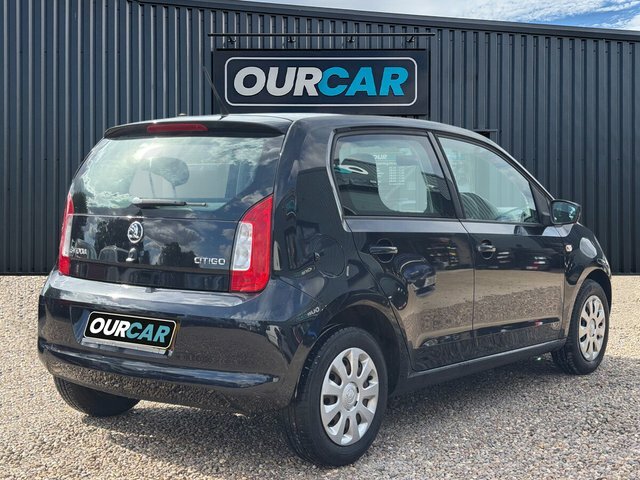 Skoda Citigo 2015 1.0 Mpi Se Hatchback Euro 6 Black #3