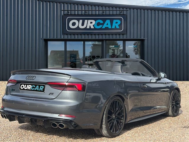 Audi S5 2017 3.0 Tfsi V6 Cabriolet Tiptronic Qu Grey #3