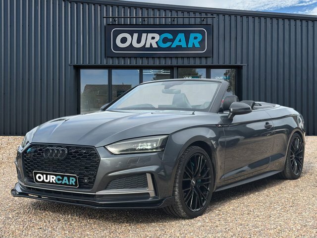 Audi S5 2017 3.0 Tfsi V6 Cabriolet Tiptronic Qu Grey