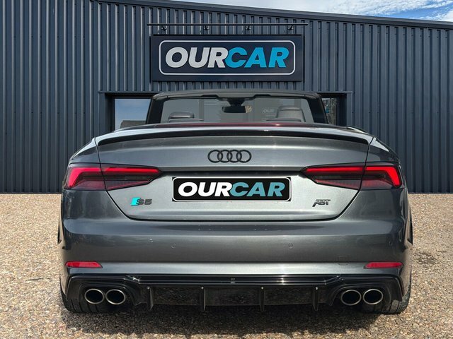 Audi S5 2017 3.0 Tfsi V6 Cabriolet Tiptronic Qu Grey #4