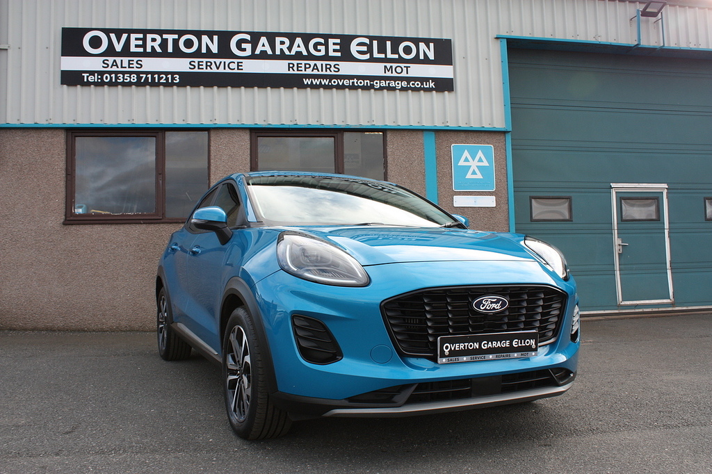 Ford Puma 1.0 T Ecoboost Mhev Titanium Blue
