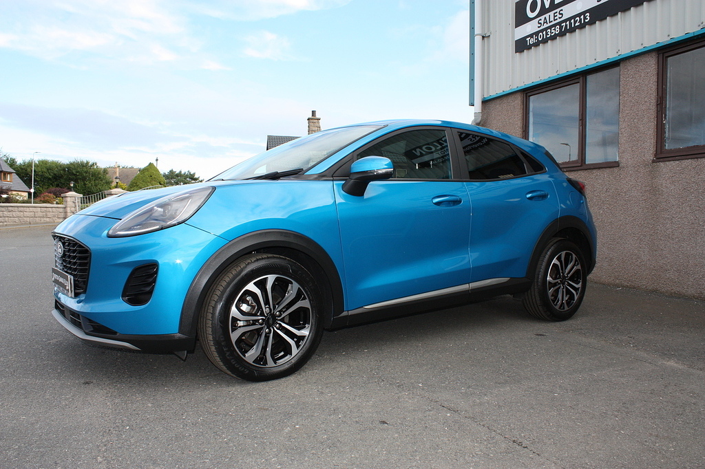 Ford Puma 1.0 T Ecoboost Mhev Titanium WR25AUX Blue #2