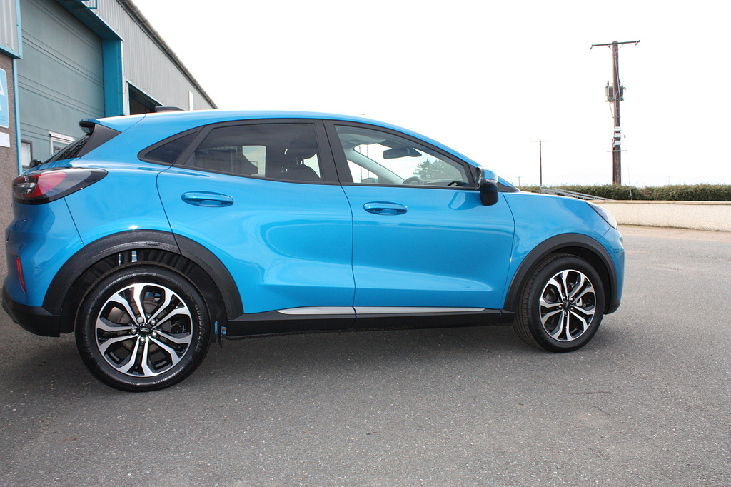 Ford Puma 1.0 T Ecoboost Mhev Titanium WR25AUX Blue #3