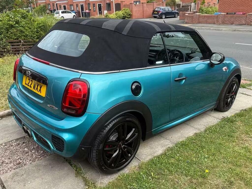 Mini Convertible John Cooper Works Convertible Blue #2