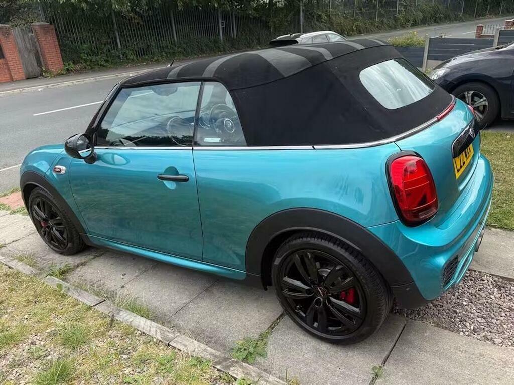 Mini Convertible John Cooper Works Convertible Blue #4