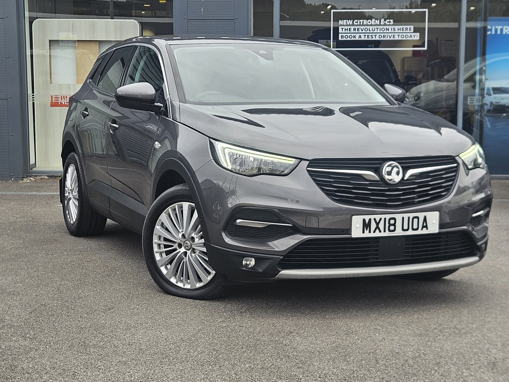 Vauxhall Grandland X 1.2 Turbo Sport Nav Grey
