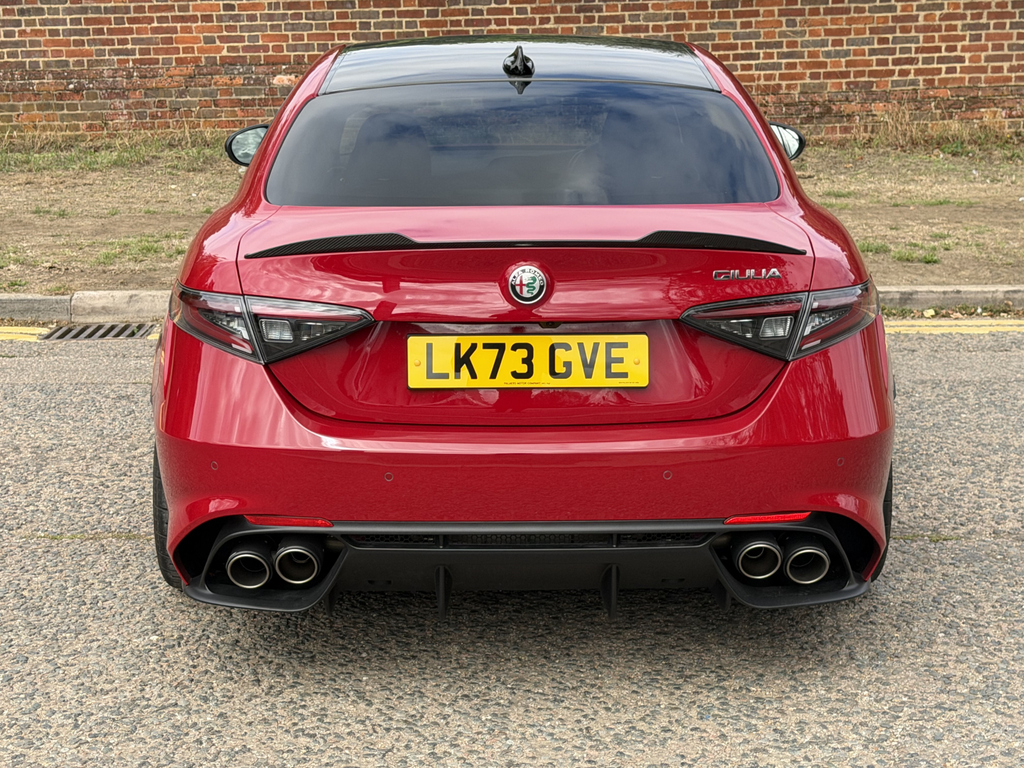 Alfa Romeo Giulia 2.9 V6 Biturbo Quadrifoglio Acc Red #3