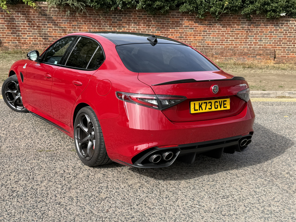 Alfa Romeo Giulia 2.9 V6 Biturbo Quadrifoglio Acc Red #4
