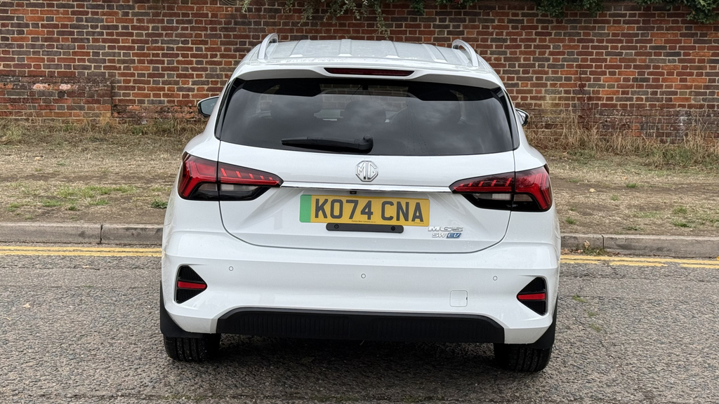 MG MG5 115Kw Trophy Ev Long Range 61Kwh White #2