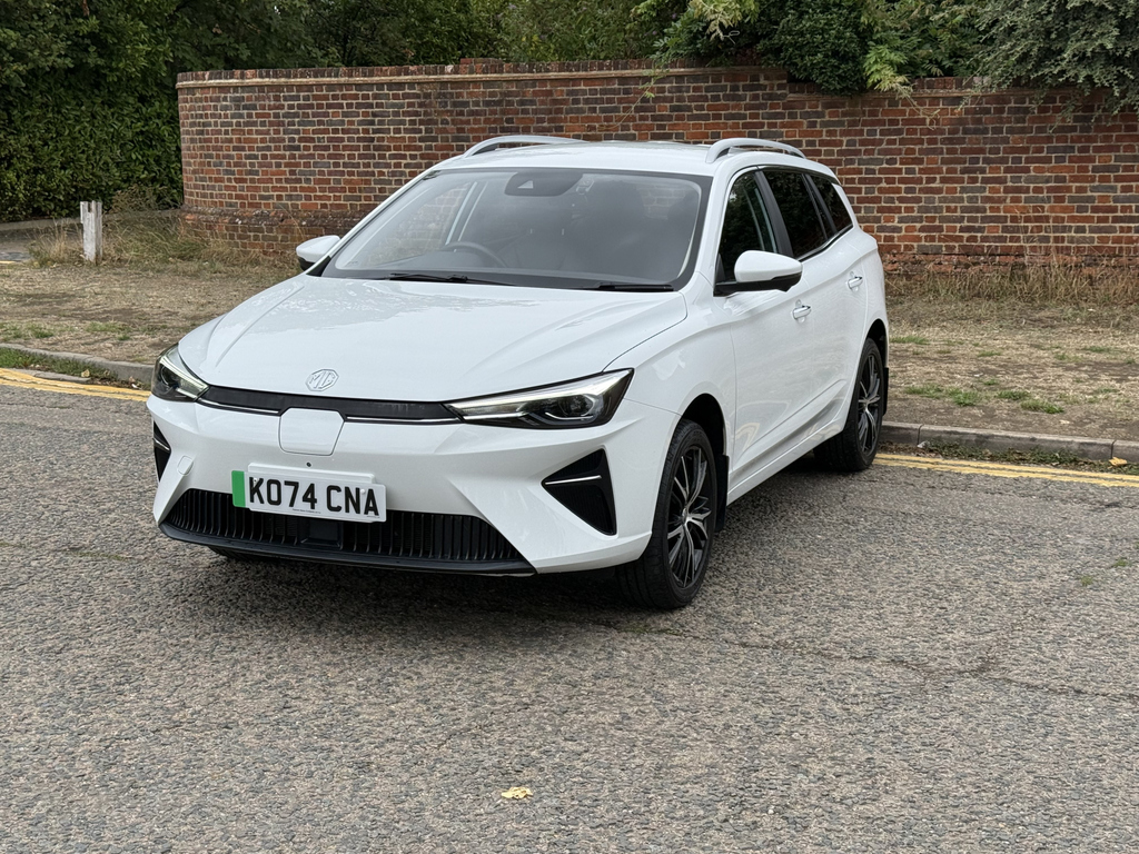 MG MG5 115Kw Trophy Ev Long Range 61Kwh White #5