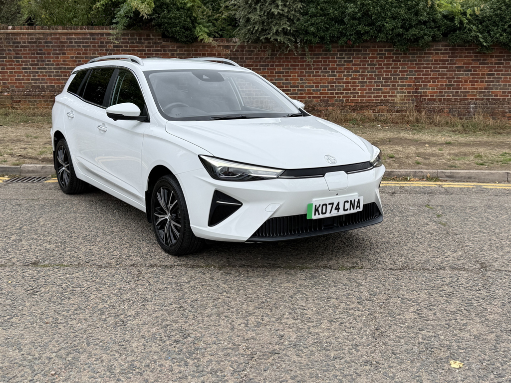 MG MG5 115Kw Trophy Ev Long Range 61Kwh White
