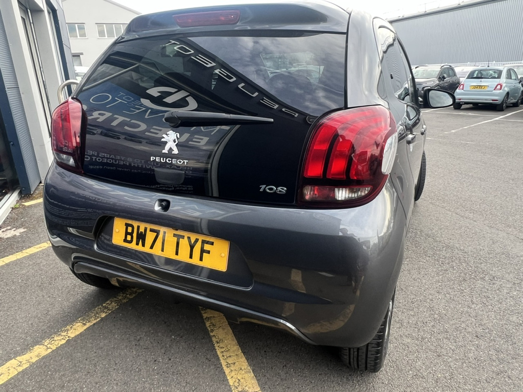 Peugeot 108 Hatchback Blue #32