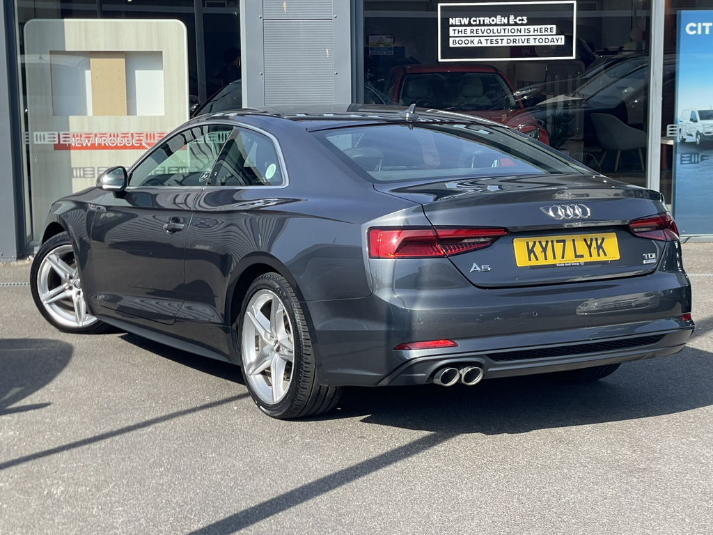 Audi A5 2.0 Tfsi S Line S Tronic Euro 6 S S White #43