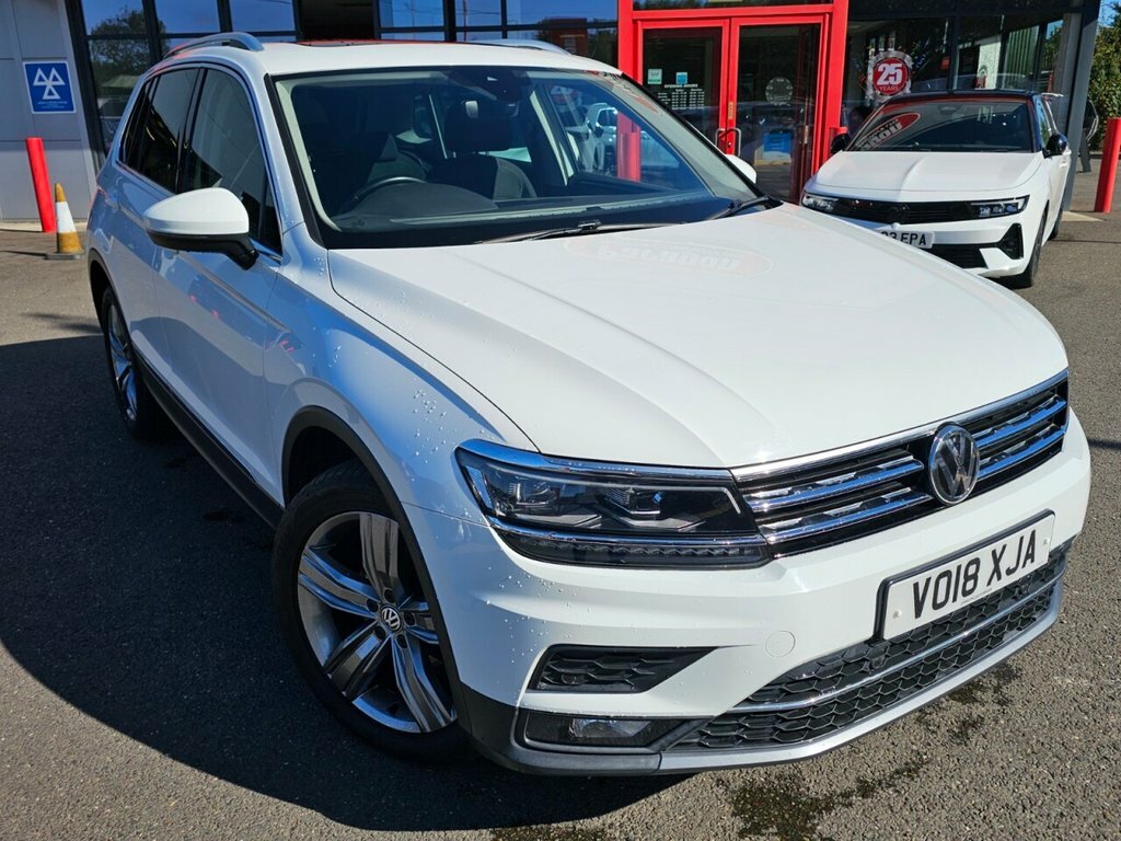 Volkswagen Tiguan 2L Sel White