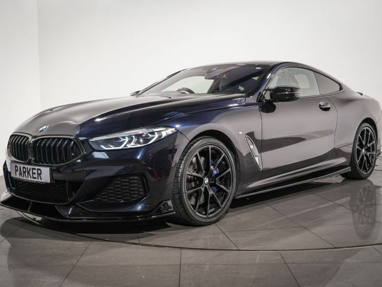 BMW 8 Series 840D Xdrive Black #3