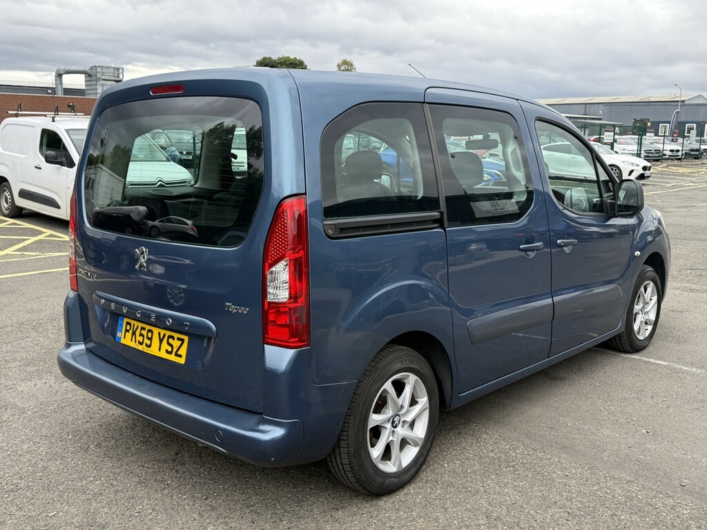 Peugeot Partner Tepee Mpv 1.6 Hdi Tepee S 2009 Blue #3
