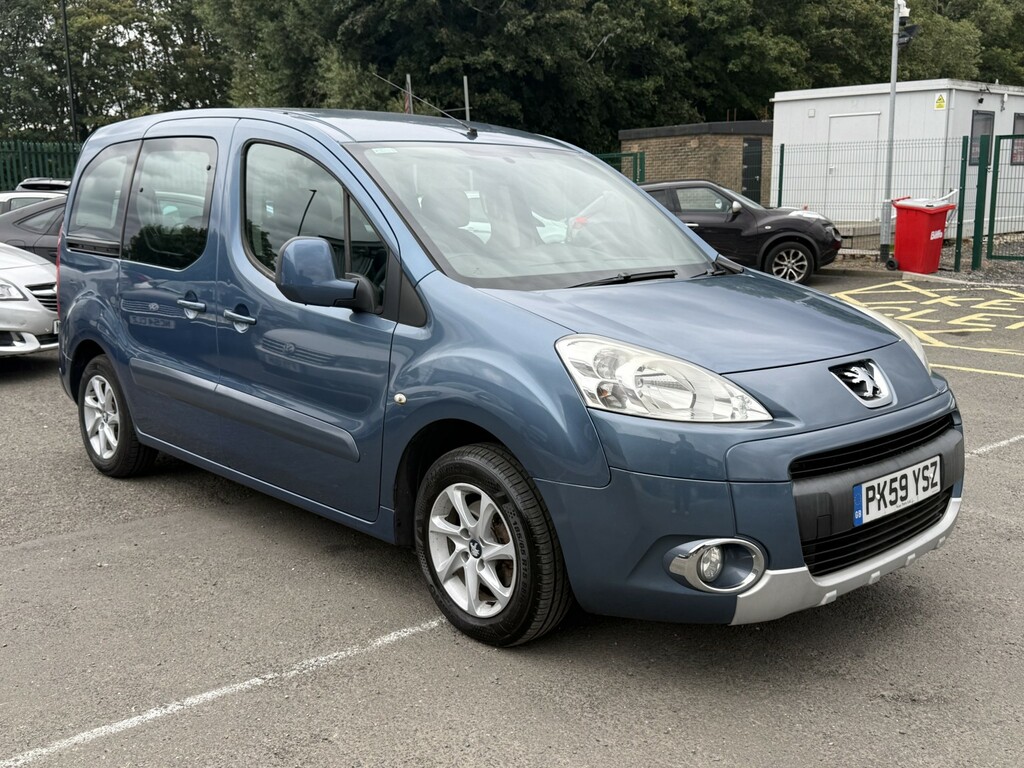 Peugeot Partner Tepee Mpv 1.6 Hdi Tepee S 2009 Blue #2
