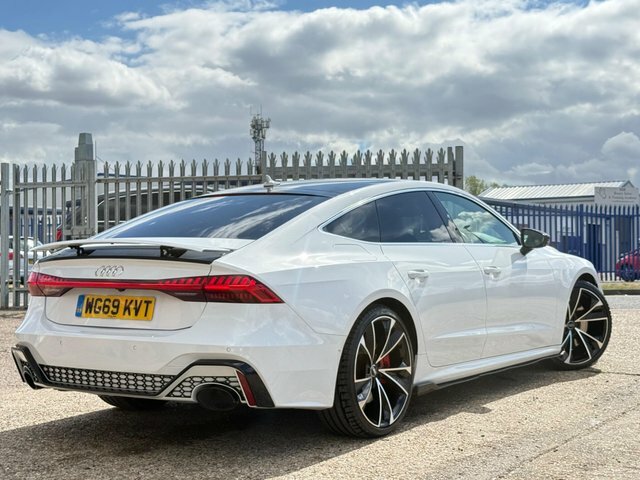 Audi S7 Hatchback White #3