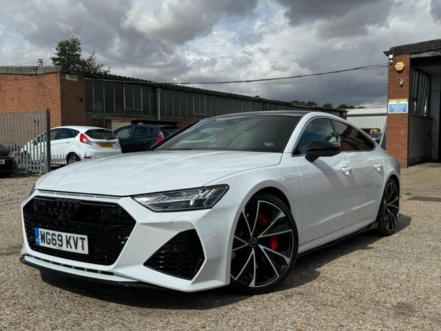 Audi S7 Hatchback White #2