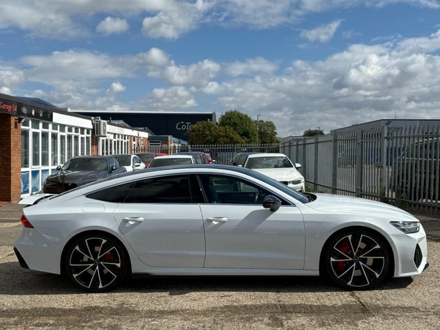 Audi S7 Hatchback White #4
