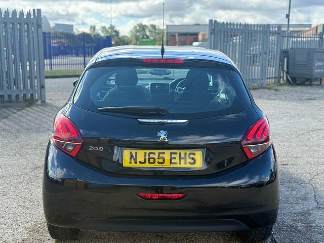 Peugeot 208 Hatchback NJ65EHS Black #4