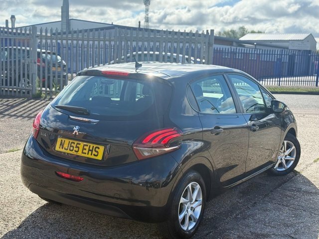 Peugeot 208 Hatchback NJ65EHS Black #3