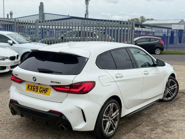 BMW 1 Series Hatchback KX69GHF White #3
