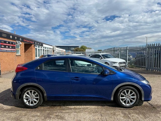 Honda Civic Hatchback Blue #2