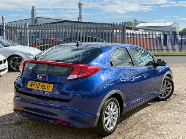 Honda Civic Hatchback Blue #3