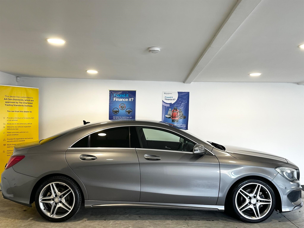 Mercedes-Benz CLA Class Black #7