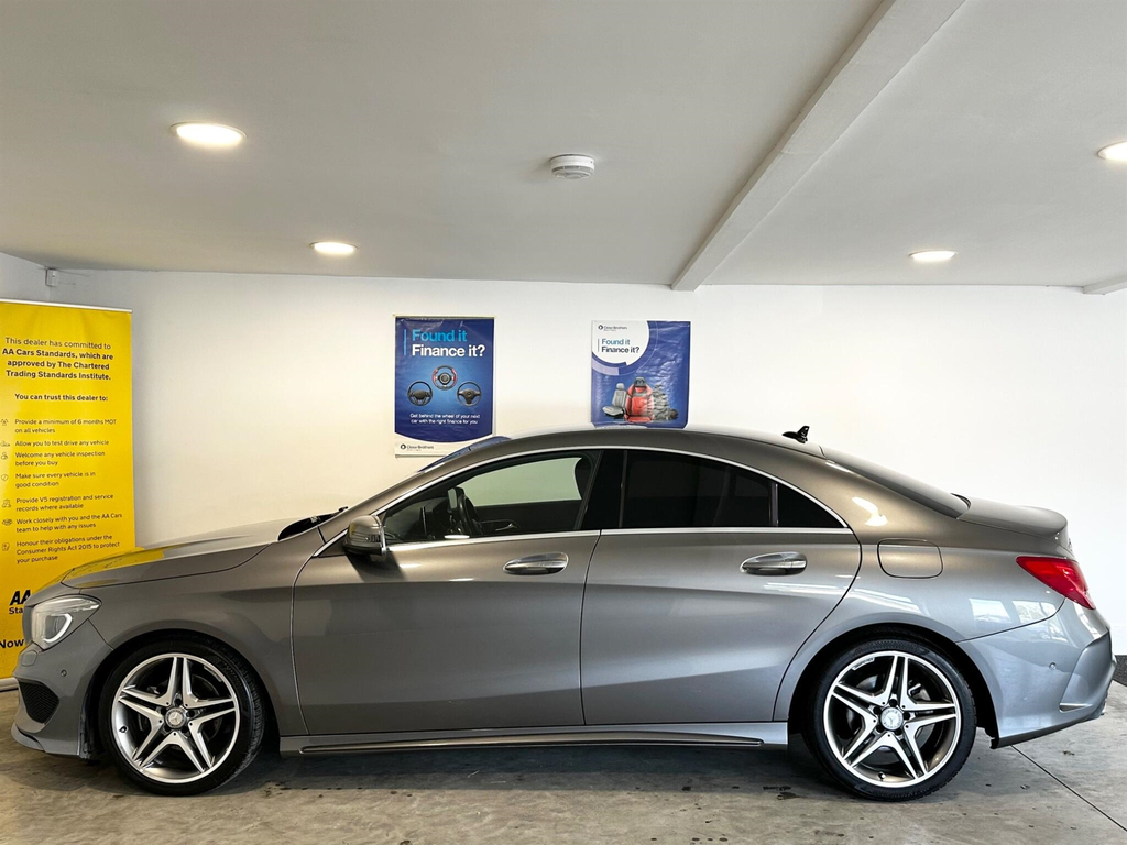 Mercedes-Benz CLA Class Black #8