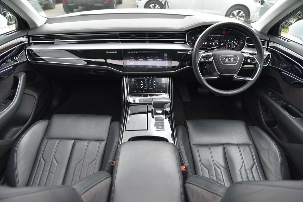 Audi A8 Saloon White #2