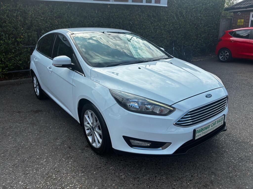 Ford Focus 1.0T Ecoboost Titanium Euro 6 S S CP17OWA White #5