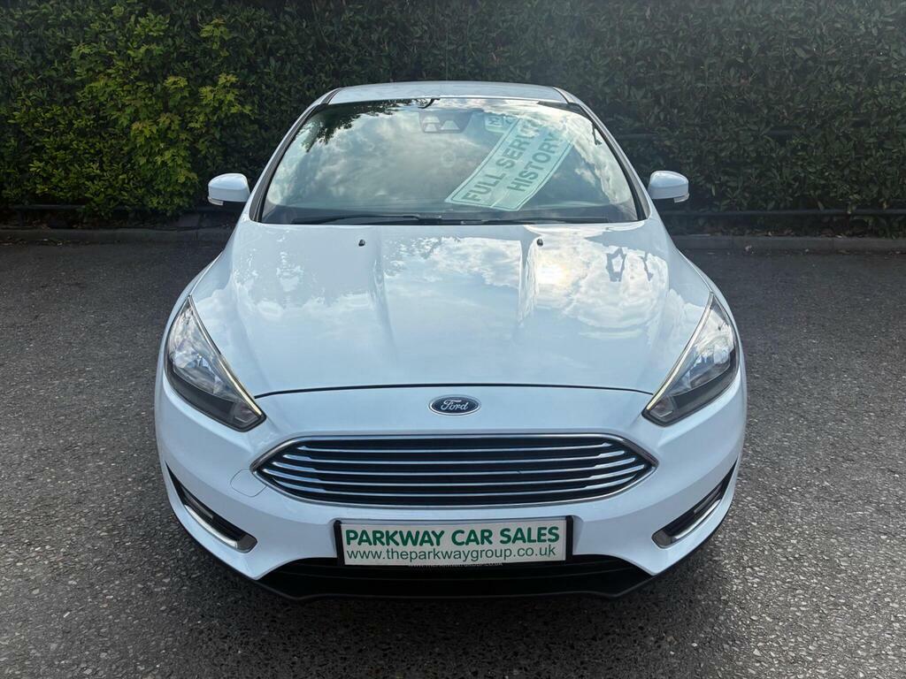 Ford Focus 1.0T Ecoboost Titanium Euro 6 S S CP17OWA White #6