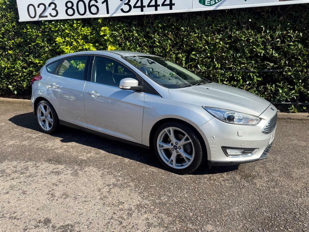 Ford Focus 1.5T Ecoboost Titanium X Euro 6 S S Silver