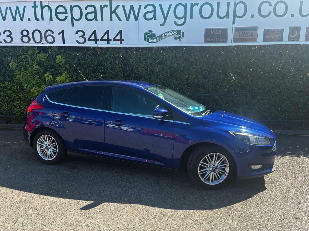Ford Focus 1.0T Ecoboost Zetec Edition Euro 6 S S Blue