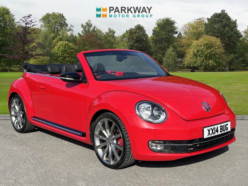 Volkswagen Beetle Convertible Red