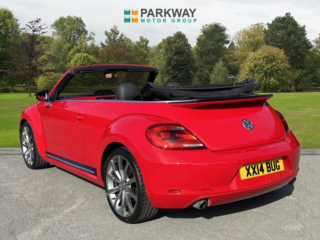 Volkswagen Beetle Convertible Red #6
