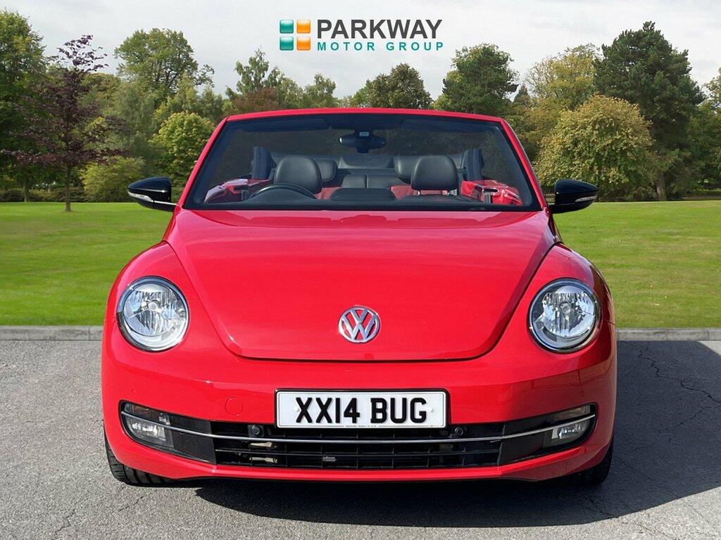 Volkswagen Beetle Convertible Red #2