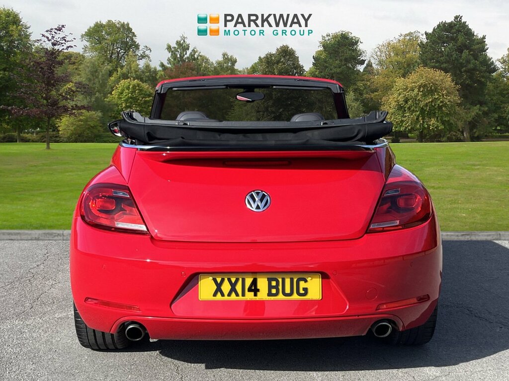 Volkswagen Beetle Convertible Red #5