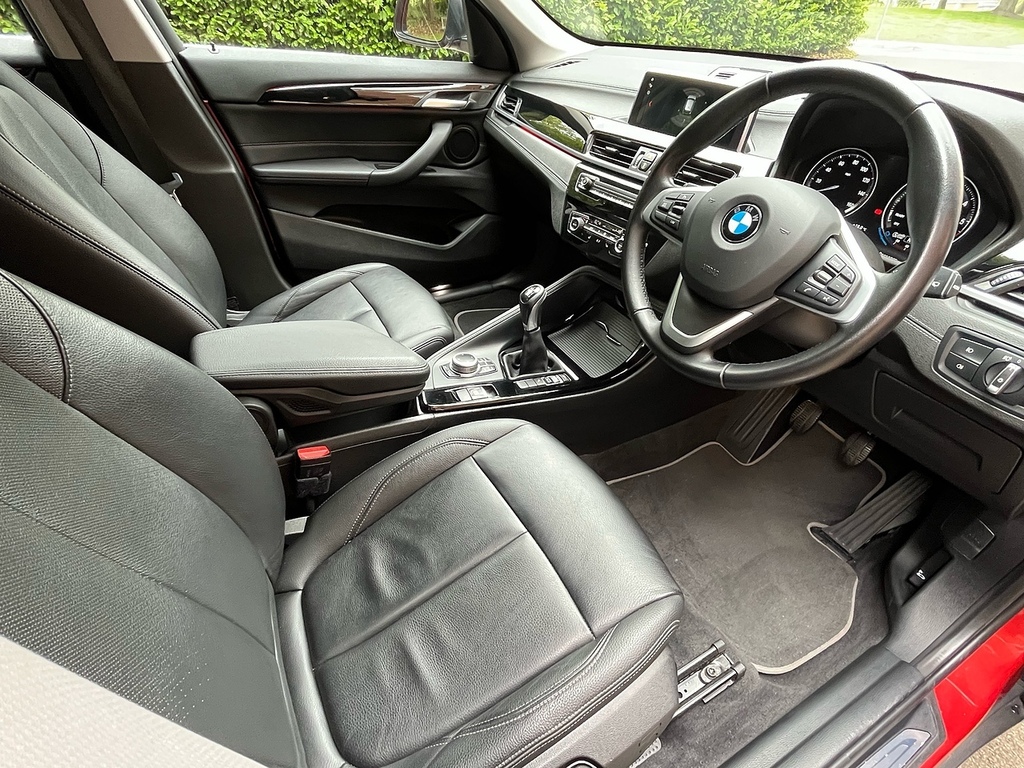 BMW X1 Suv Orange #3