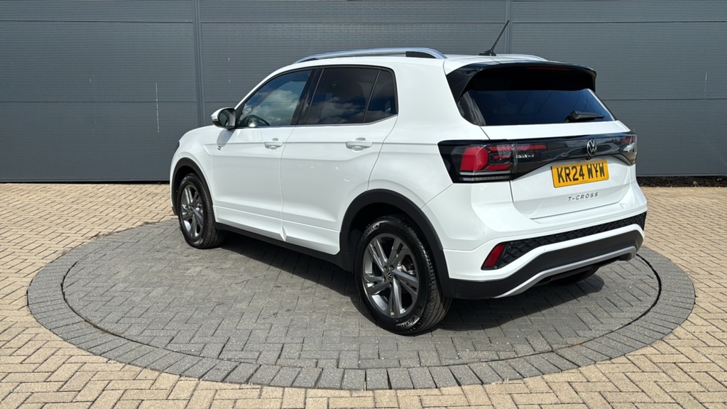 Volkswagen T-Cross 1.0 Tsi 115 R-line Dsg 115 Ps White #3