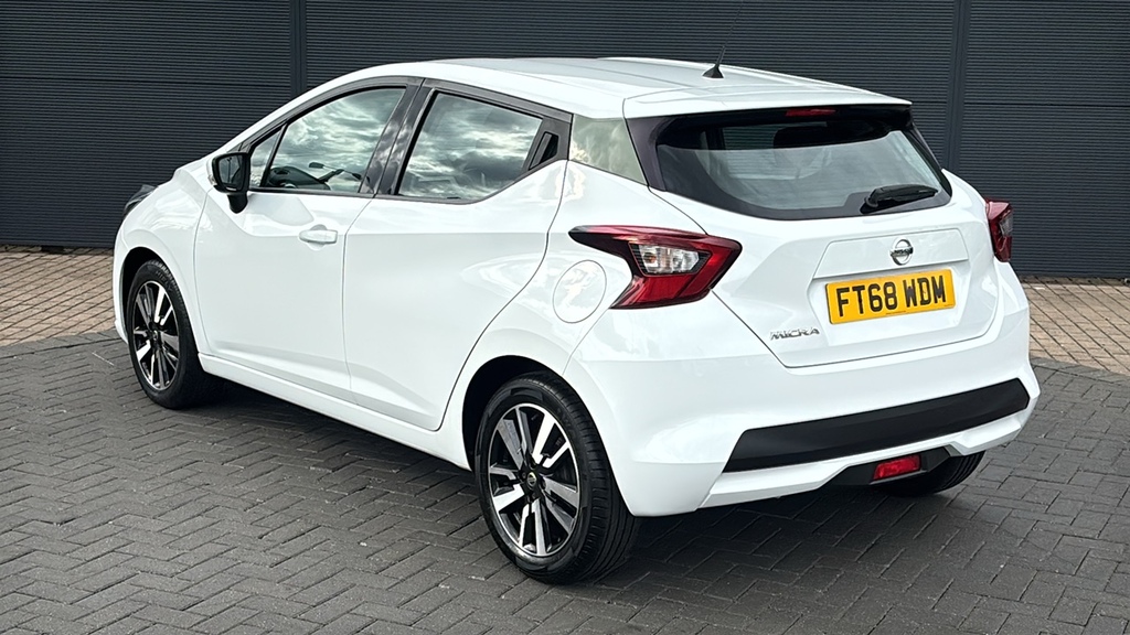 Nissan Micra 1.0 Ig 71 Acenta 71 Ps White #3