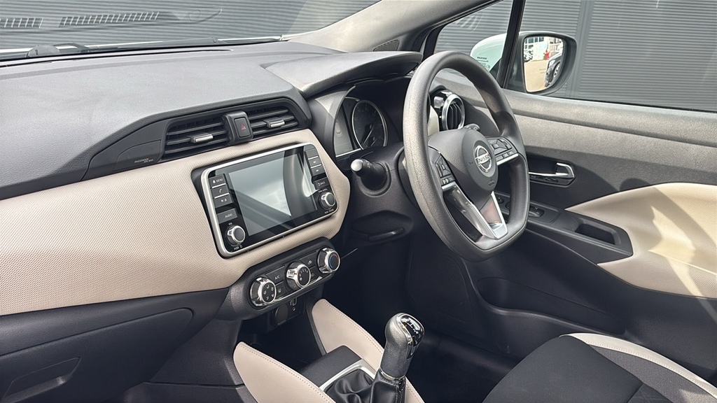 Nissan Micra 1.0 Ig 71 Acenta 71 Ps White #2