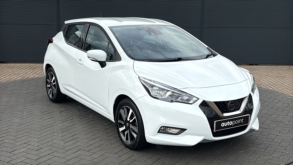 Nissan Micra 1.0 Ig 71 Acenta 71 Ps White