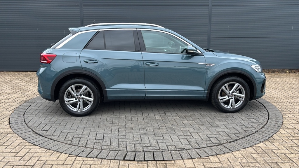 Volkswagen T-Roc 1.5 Tsi R-line 150 Ps Blue #4