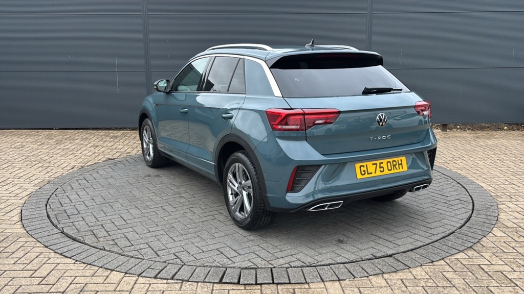 Volkswagen T-Roc 1.5 Tsi R-line 150 Ps Blue #3